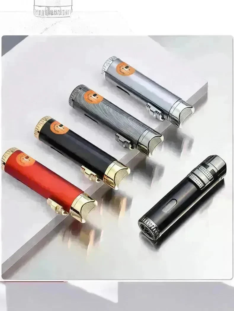 Blue High firepower Gas Cigar Punch Lighters - EX-STOCK CANADA