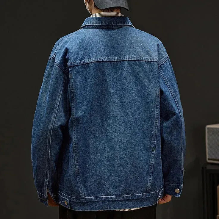 Denim Jacket Clothes Coat For Men Jeans - EX-STOCK CANADA
