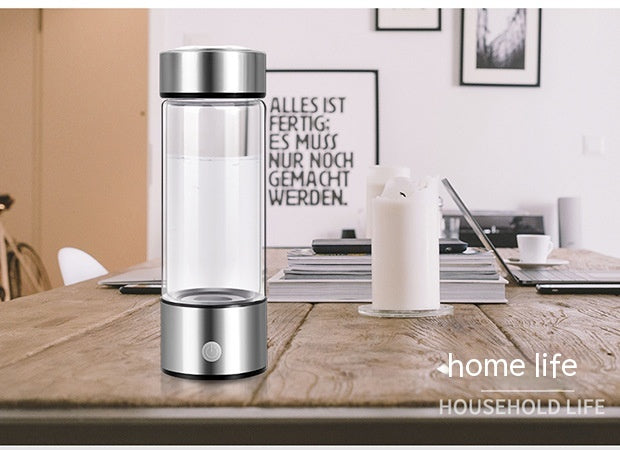 Hydrogen Water Bottles Electric Hydrogen Rich Water Generator Bottle New Technology Rechargeable Portable Antioxidant 