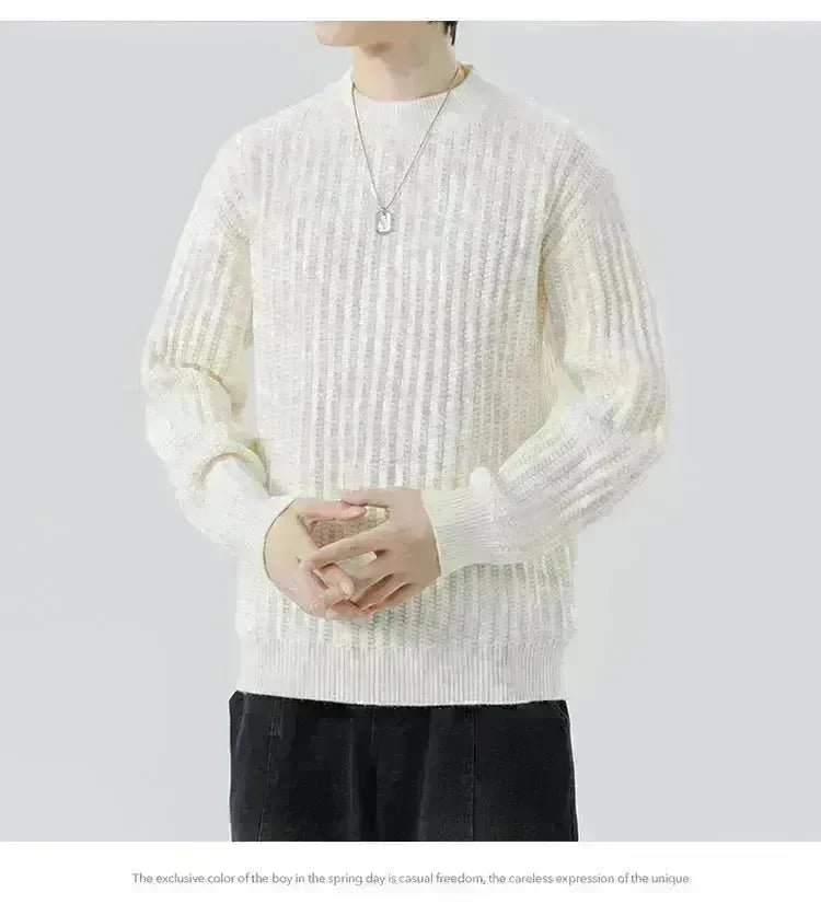New Autumn And Winter Knitwear Sweater  Crewneck Pullover top for Men - EX-STOCK CANADA