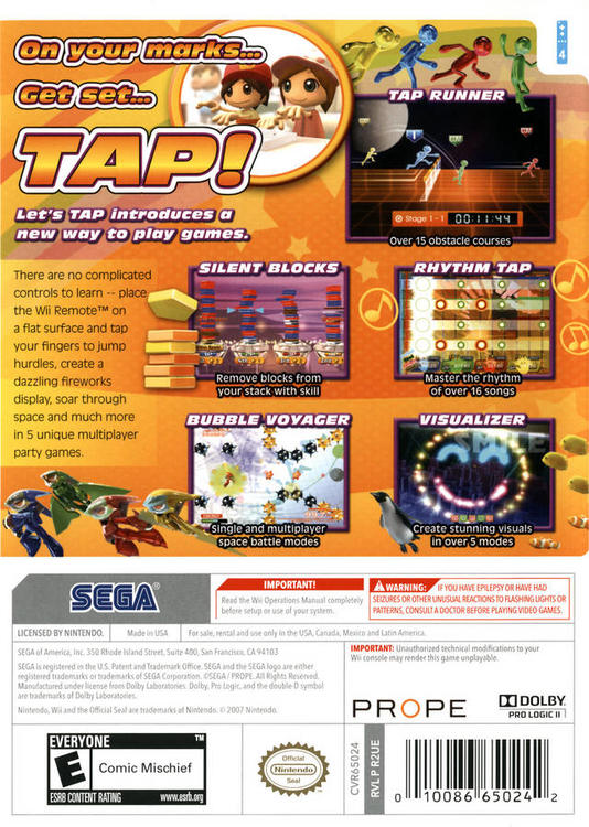 Let's TAP 
