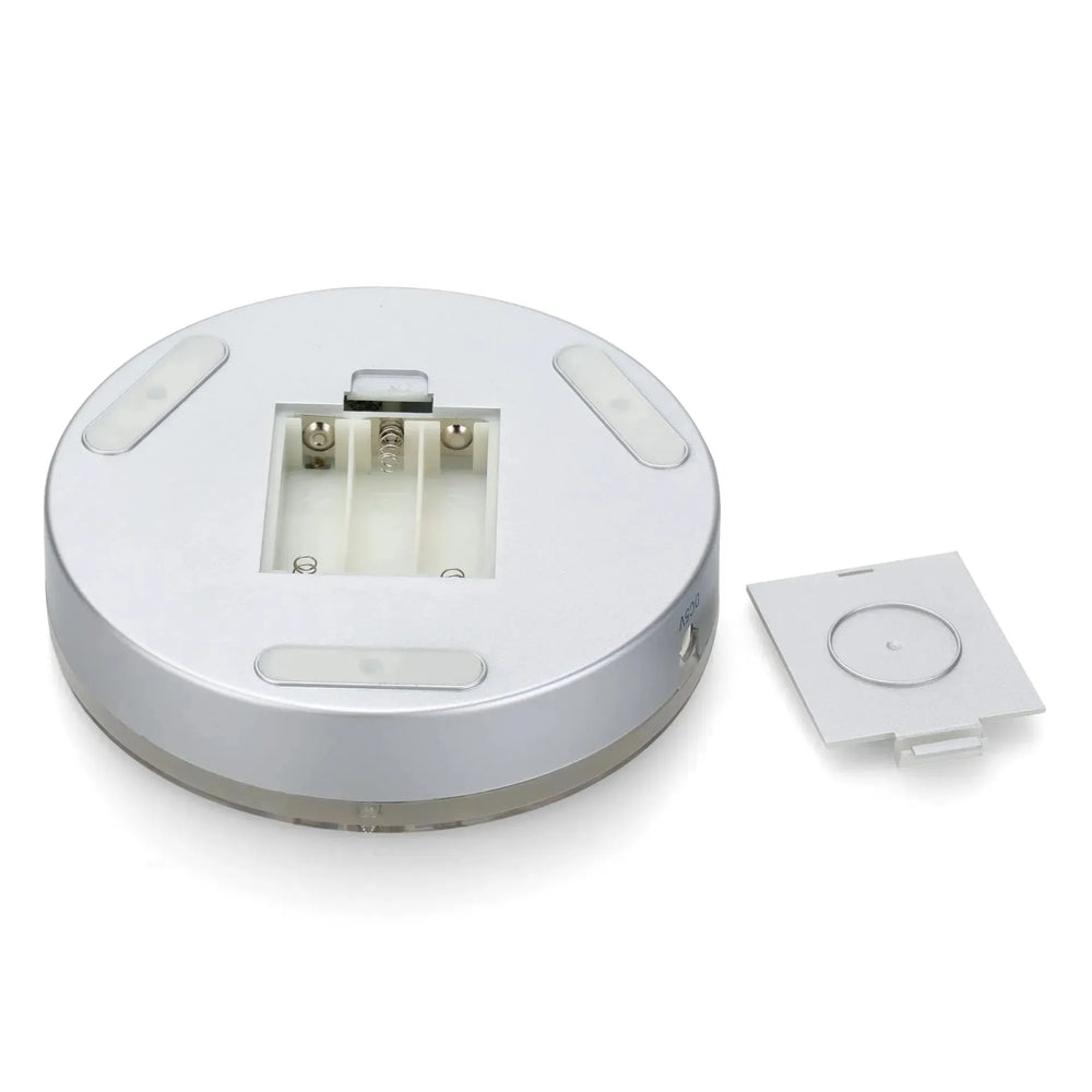 High-grade Silver Remote Control Full Color Battery Hookah The Lamp Disc - EX-STOCK CANADA