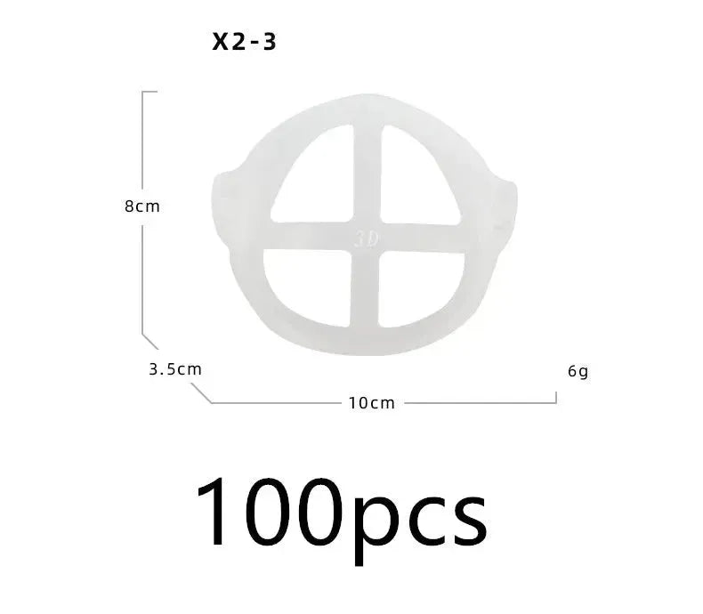 Three-dimensional disposable protective 3D mask stereo bracket - EX-STOCK CANADA