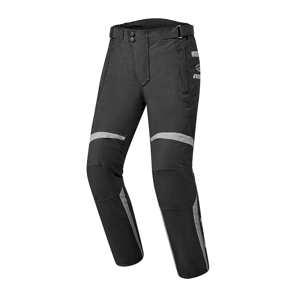 IronRide Motorcycle Riding Suit – Waterproof Textile Jacket, Pants & Full Suit | Grey & Red | M–3XL 2