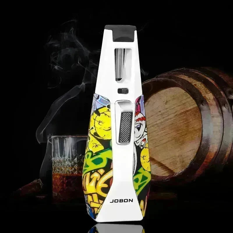 Luxury High-end Safety Lock Fire Integrated Cigar Lighter - EX-STOCK CANADA