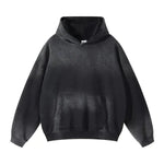 Fall Winter  High Street Velvet Padded Thickened Hoodie sweatshirt for men