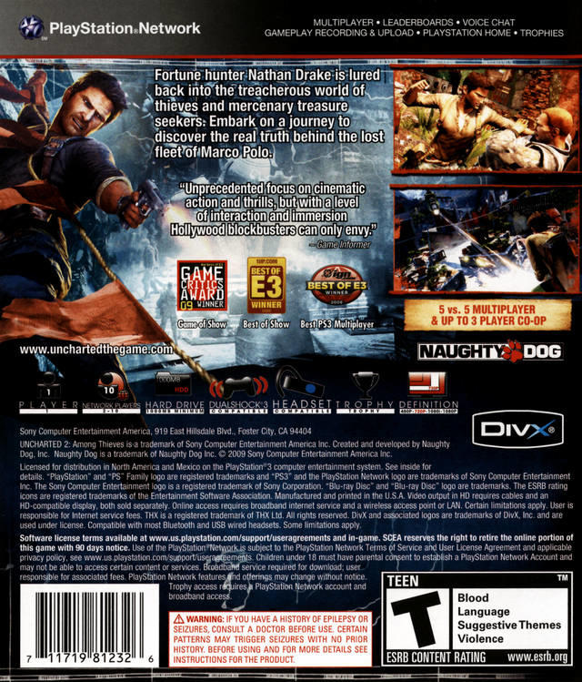 UNCHARTED 2 - AMONG THIEVES 
