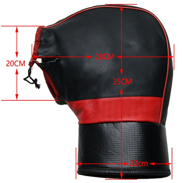 Motorcycle Handlebar Muff – Winter Hand Warmer Cover | Black, One Size