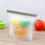 Reusable Silicone food storage bag vacuum sealed bag - EX-STOCK CANADA