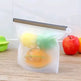 Reusable Silicone food storage bag vacuum sealed bag - EX-STOCK CANADA