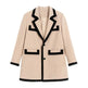 Stitching fashionable Street Blazer suit for women - EX-STOCK CANADA