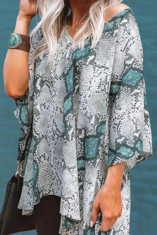 Casual Summer Beach vacation blouse top  women - EX-STOCK CANADA