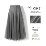 Pleated Mesh Midi Skirt – Women's Prairie Swing Skirt - EX-STOCK CANADA