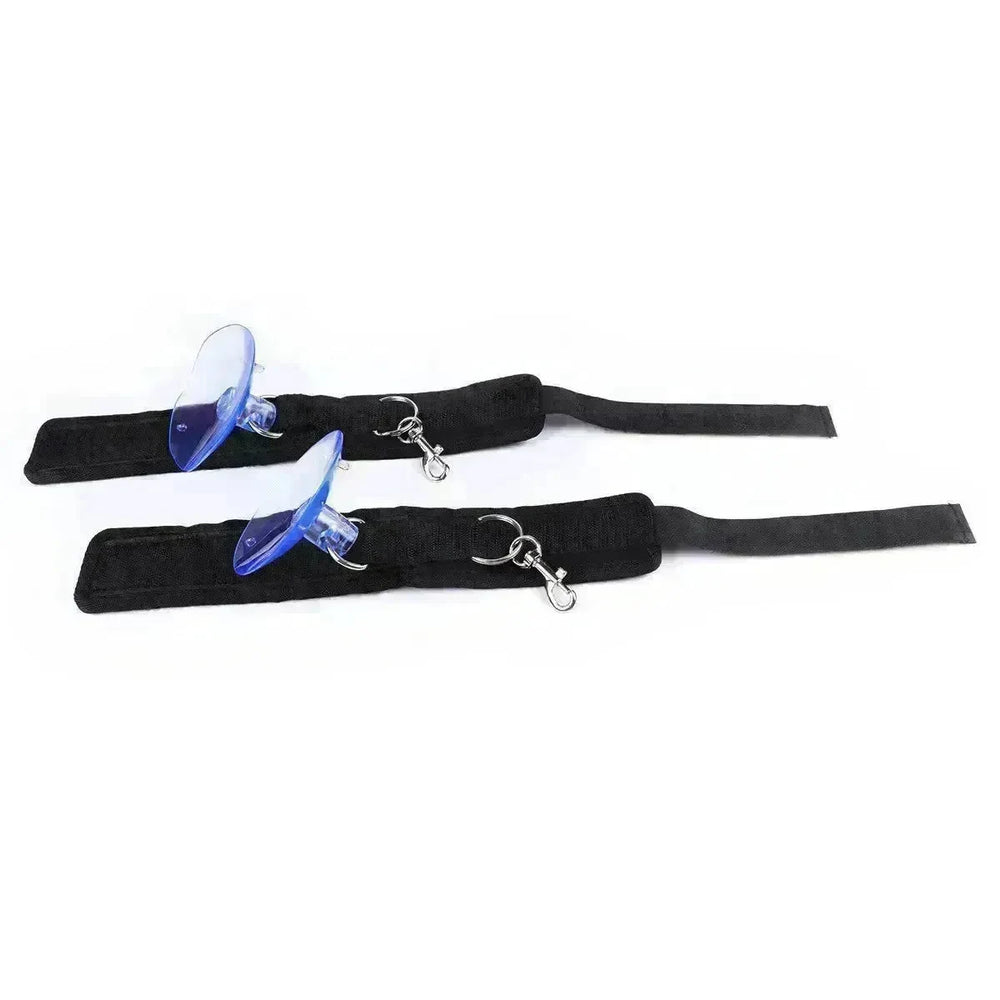 BDSM Bondage Restraint Sex Handcuff and Ankle cuff with Suction Cup - EX-STOCK CANADA