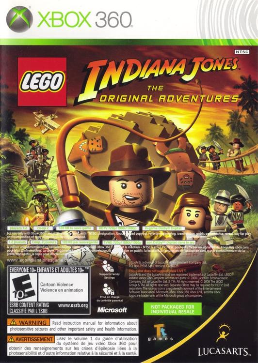 LEGO Indiana Jones: The Original Adventures / DreamWorks Kung Fu Panda 