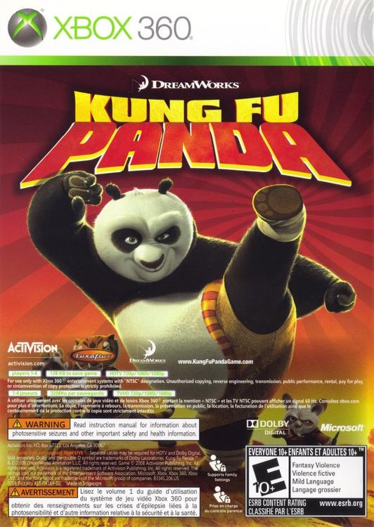 LEGO Indiana Jones: The Original Adventures / DreamWorks Kung Fu Panda 
