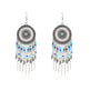 Beaded fringed hollow earrings - EX-STOCK CANADA
