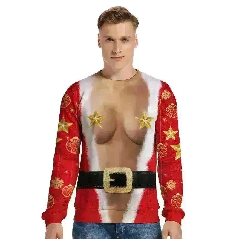Funny Christmas sweatshirt  for couple - EX-STOCK CANADA