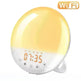 Wifi voice control smart wake-up light alarm clock - EX-STOCK CANADA