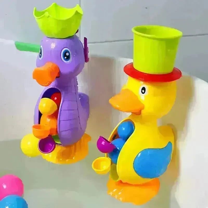 Bath toy duck waterwheel - EX-STOCK CANADA