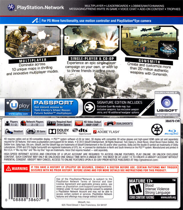 Tom Clancy's Ghost Recon: Future Soldier  [Greatest Hits] 