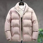 Winter Cotton padded Velvet Thick Stand Collar Rain Puffer Jacket for men - EX-STOCK CANADA