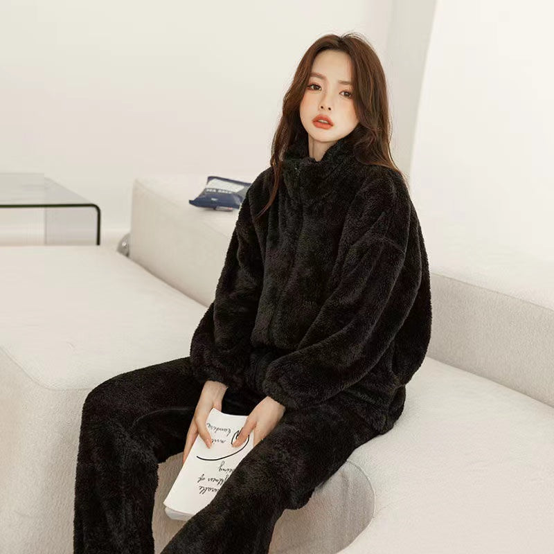 Coral Velvet Home Dress Flannel Pajamas EX-STOCK Canada 