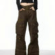 Retro Design Camouflage Cargo Pants Women - EX-STOCK CANADA