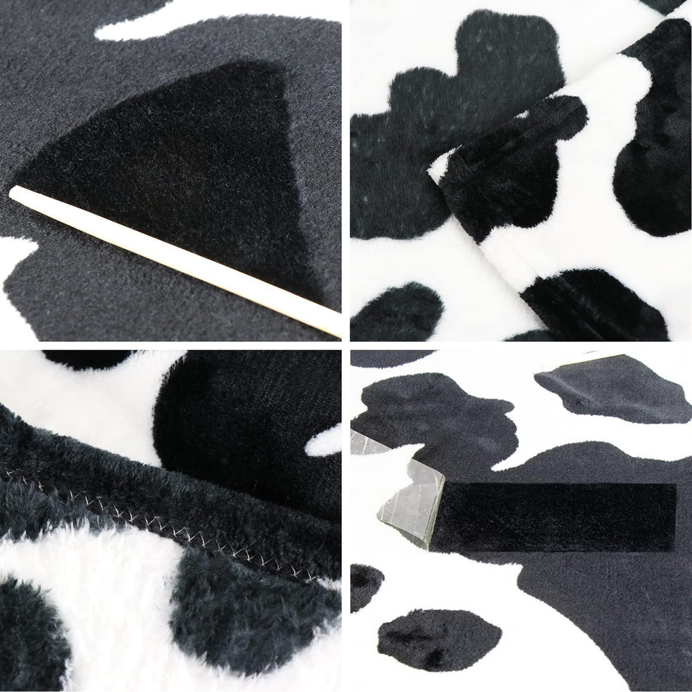 Cow Print Blanket Flannel Blanket EX-STOCK Canada 