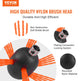30 Feet Chimney Sweep Kit, W 9 Reinforced Nylon Flexible Rods, Ergonomic Chimney Cleaning Brush, 360-Degree Brush Chimney Cleaner, Rich Accessories For Fireplace Flue Home Use Fits Most Pipes EX-STOCK