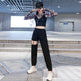 Party Club Dance Hip pop style Two piece Outfit set women - EX-STOCK CANADA