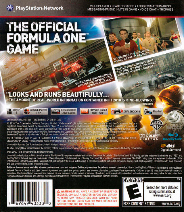 F1 2010 
