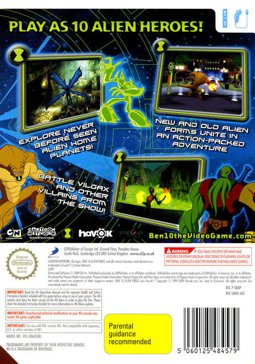Ben 10 Alien Force: Vilgax Attacks 