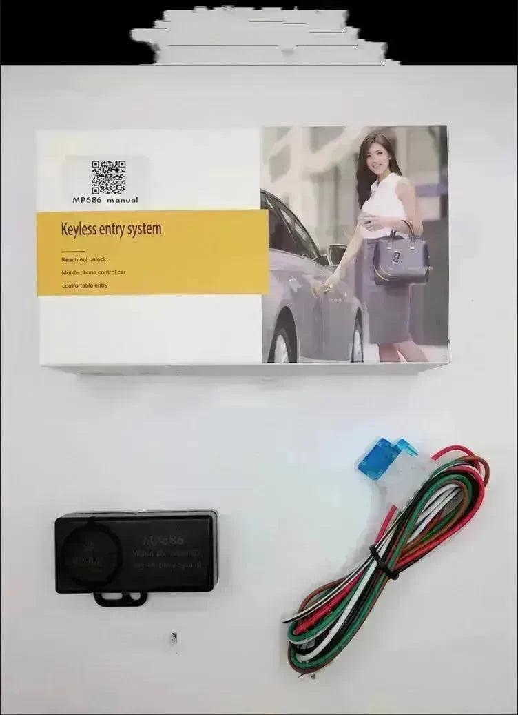 Car Intelligent Induction Keyless Entry GSM Mobile Phone Operated Car Remote Control Anti-theft Device EX-STOCK