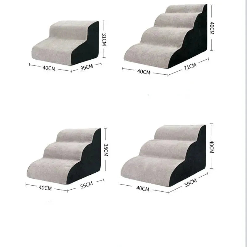 Home Pet Dog Wave Ramp Stairs - EX-STOCK CANADA