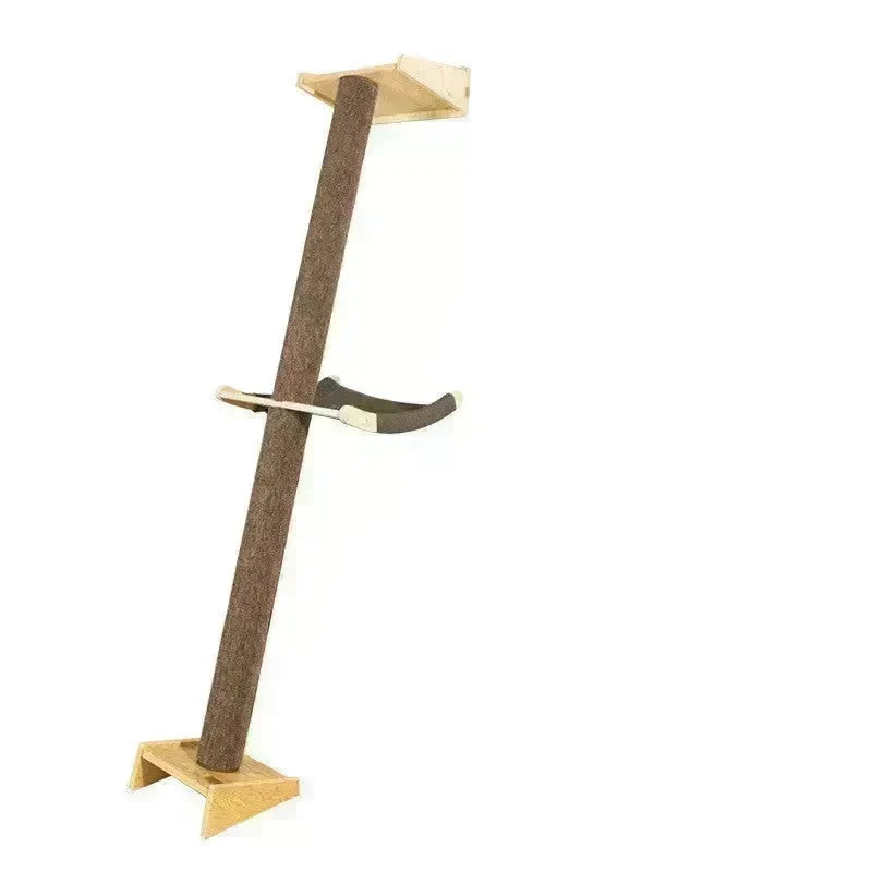 Solid Wood Large Cat Climbing Frame Cat Litter Cat Tree One Cat Shelf - EX-STOCK CANADA