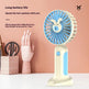 New Summer Cartoon Handheld Mini Usb Rechargeable Fan Desktop Stand - EX-STOCK CANADA