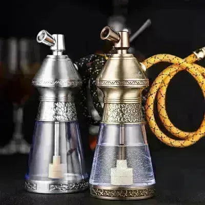 Double circulation filter cigarette holder for water pipe Complete Hookah set