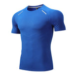 Men's Quick Drying Short-sleeved Round Neck Workout Clothes