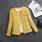 Women's Lightweight Short Inner-wear Round-neck Thermal Jacket - EX-STOCK Canada