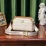 Women's Rhombus Leather Fashion Shoulder Messenger crossbody Bag