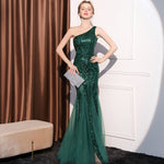 Women's High-end Entry Lux Elegant Socialite Dinner Party Sexy Long Slimming Fishtail Dress EX-STOCK Canada 