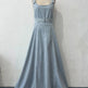 Sexy Denim Tied Spaghetti-strap Dress - EX-STOCK CANADA