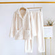 Simple Coral Fleece Couple Pajamas For Women Autumn And Winter - EX-STOCK Canada