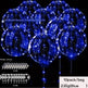 LED Glowing Balloon Party Decoration – 20" TPU Glow Balloons with Color Light Options