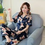 Short-sleeved Trousers Homewear Pajamas For Women - EX-STOCK Canada