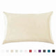 Pillowcase Satin Solid Color Simulation Silk Single Pillowcase Ice Silk Pillowcase - EX-STOCK CANADA