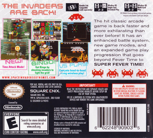 Space Invaders Extreme 2 