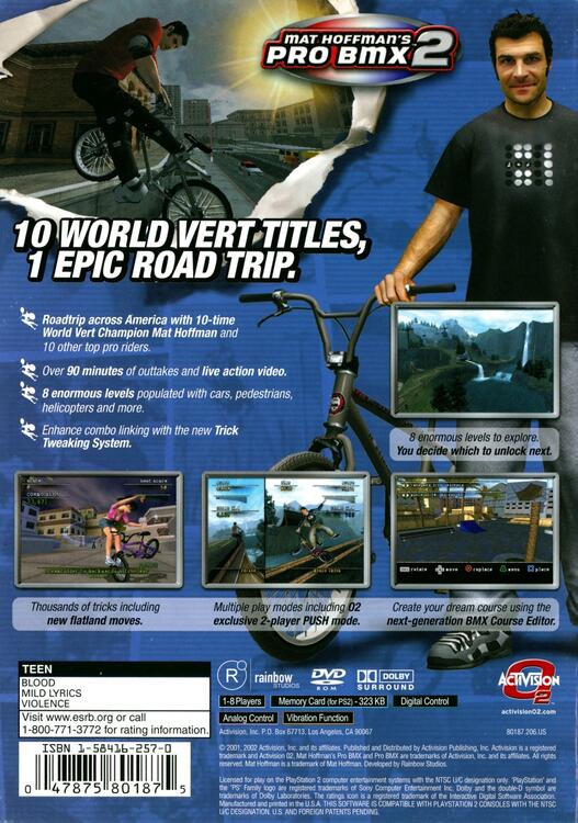 Mat Hoffman's Pro BMX 2 