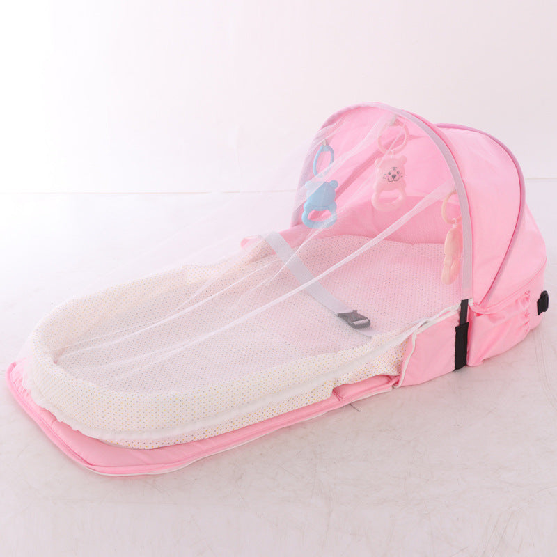 Portable Foldable Baby Nest with Mosquito Net Options — product view 13 of 16 | EX-STOCK